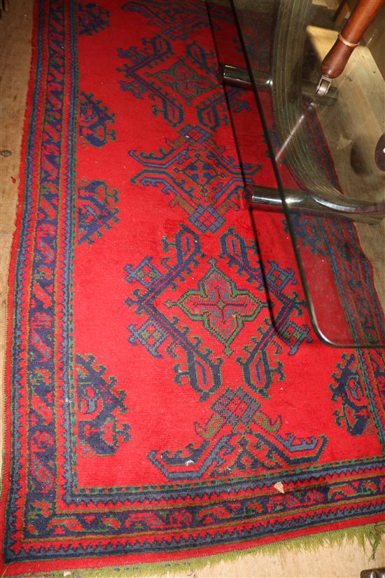 Red ground Kelin rug